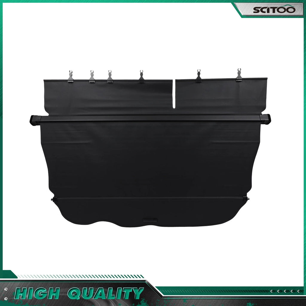 Rear Trunk Cargo Cover Security Shade for Toyota Land Cruiser Prado (2010–2018)