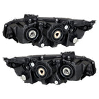 Projector Headlight Lamps Set for Honda Civic (2016–2021) Black