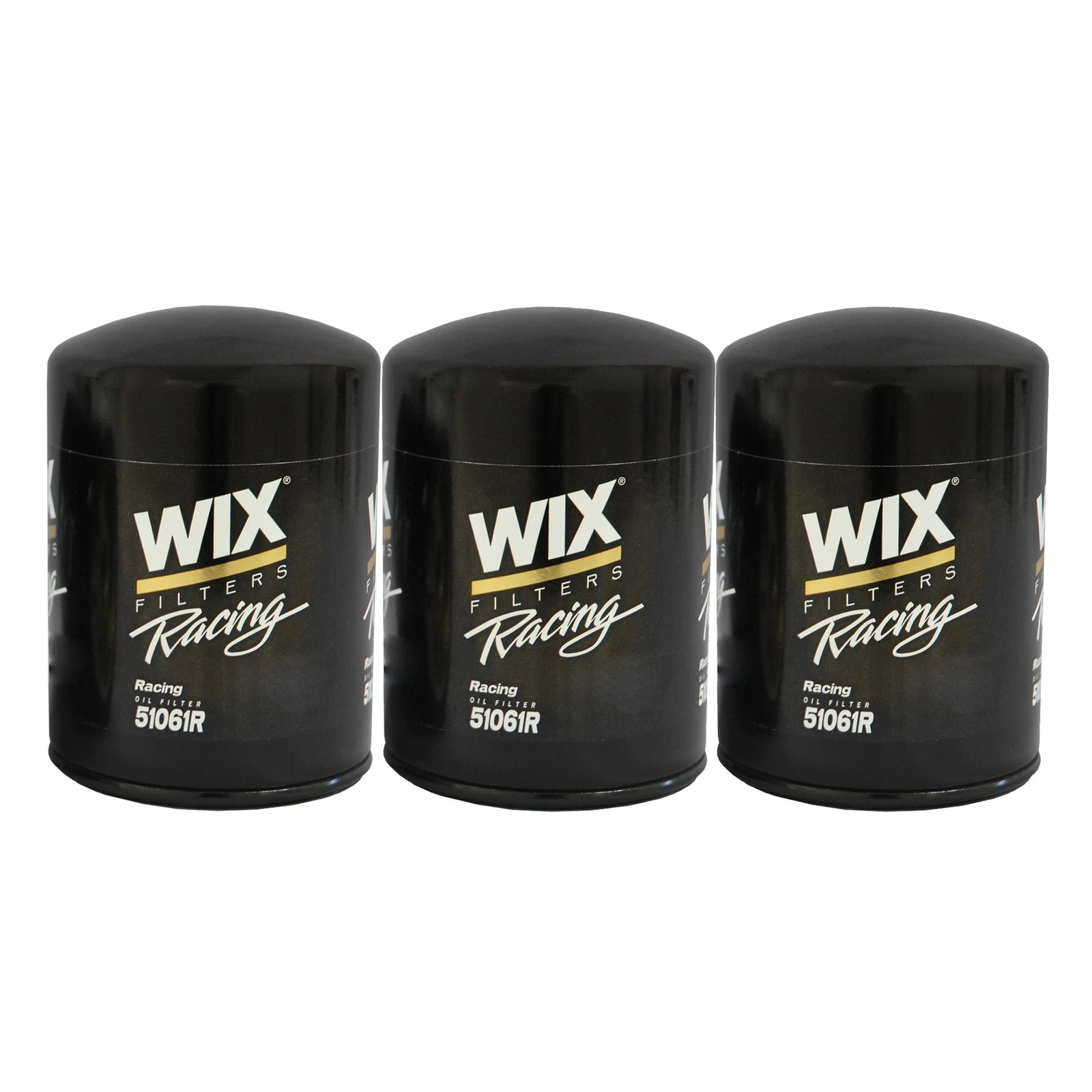 Set of 3 Wix Racing Engine Oil Filters for Ford GMC Isuzu Chevy
