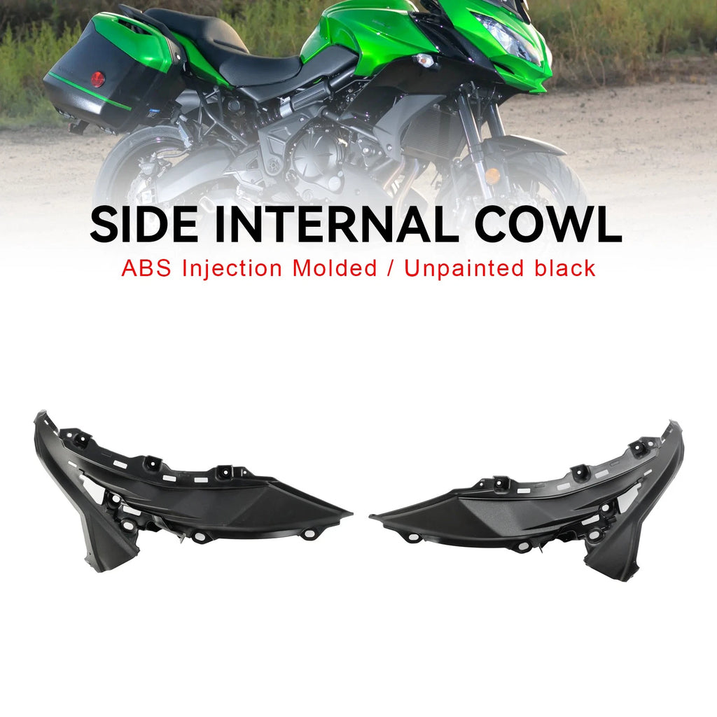 Unpainted Fairing Side Internal Cowl for Kawasaki Versys 650 (2022–2024)