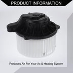 HVAC Heater Blower Motor Assembly for Hyundai Santa (2011–2018) No. 971131U000