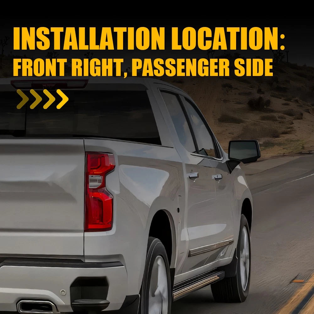 Heated Passenger Side Mirror Glass for GMC Sierra Silverado (2019â2024)