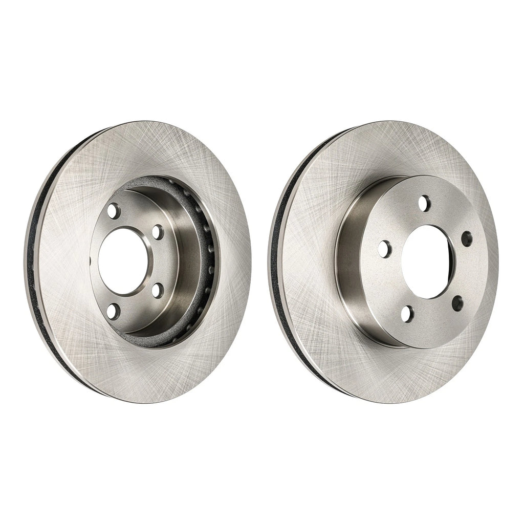 2x Front Vented Disc Brake Rotors for Jeep Liberty (2002–2007)