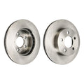 2x Front Vented Disc Brake Rotors for Jeep Liberty (2002–2007)