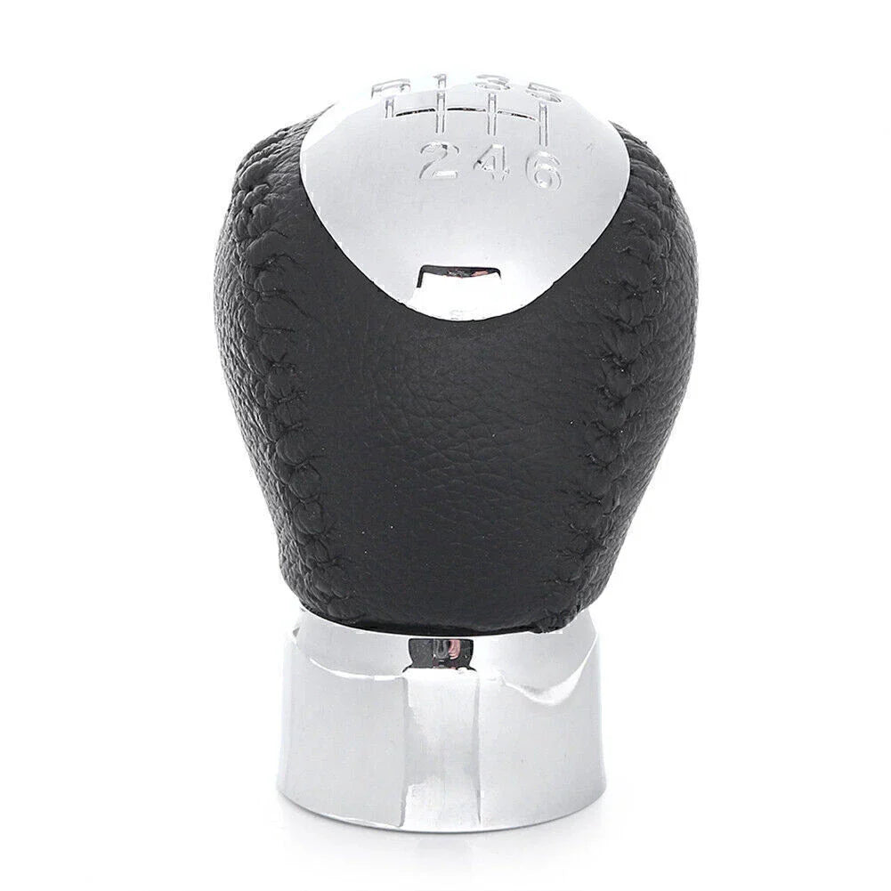 Leather Shift Knob 6 Speed for Mazda 3 5 6 Axela CX-5 (2003-2023)
