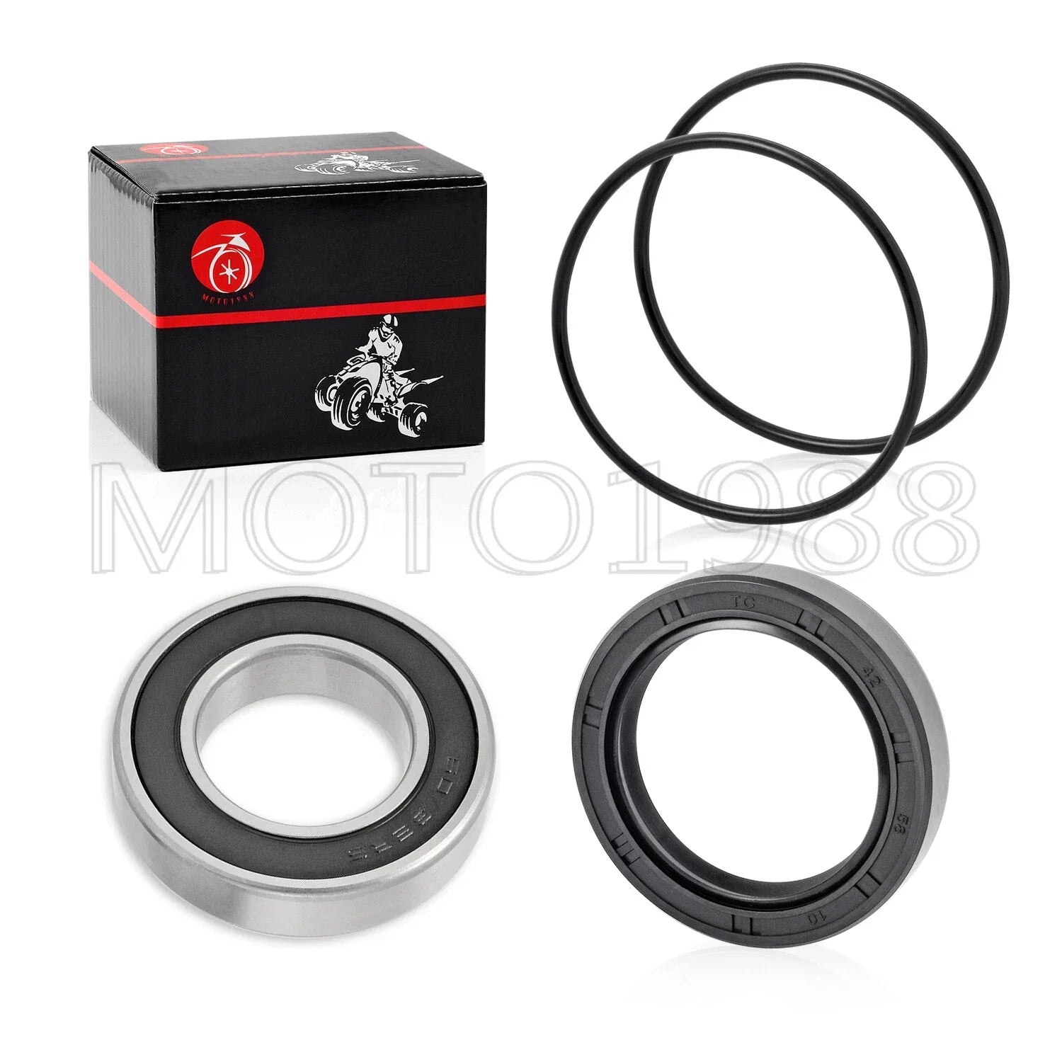 Left Rear Axle Wheel Bearing Seal for Honda Rancher 350 TRX 350 (2000–2006)
