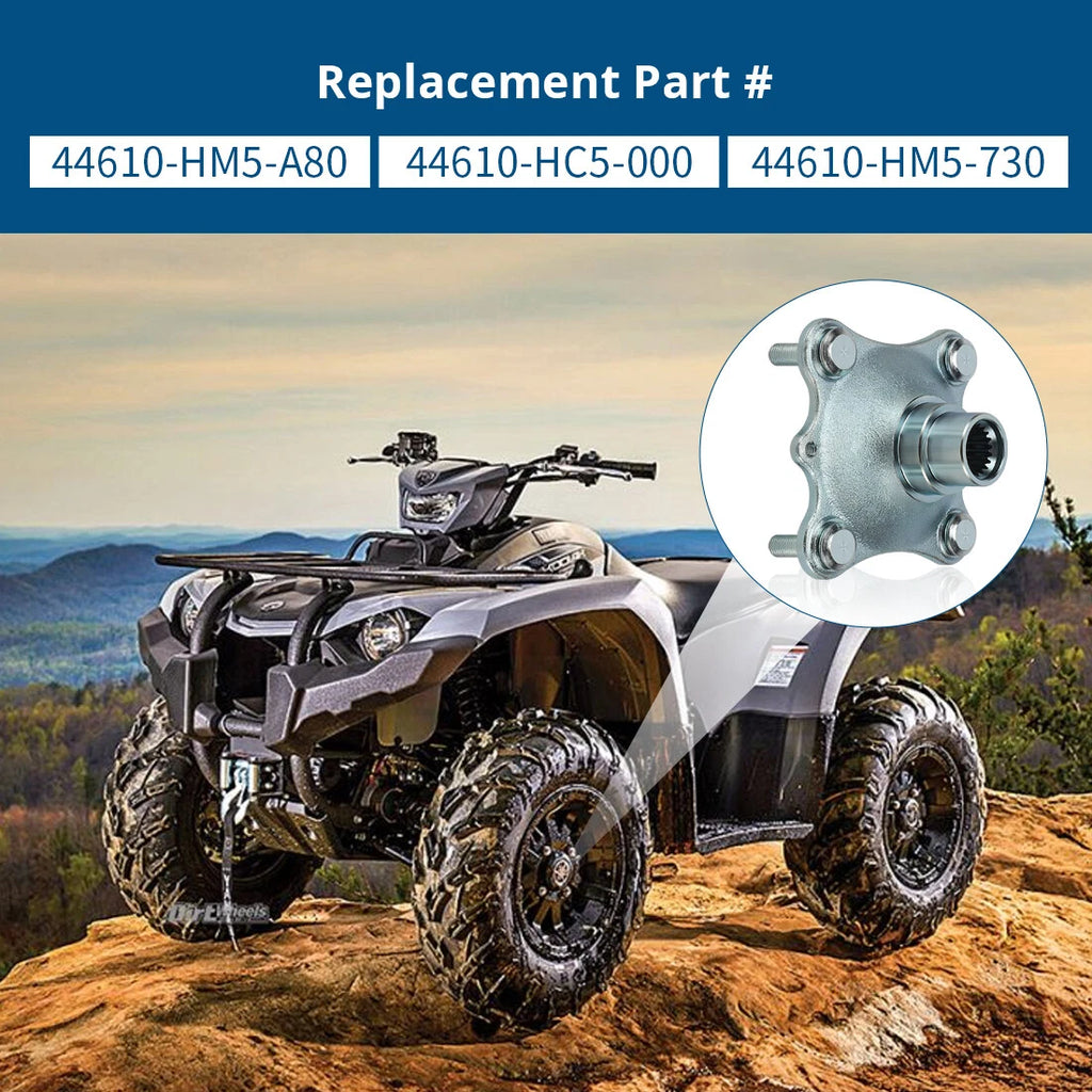 2X Front Wheel Hub Kit for Honda TRX350FE TRX350FM (2000–2006)