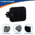 Tow Hook Cover for BMW 528i 535i 550i (2011–2016) No. 51117184708 Black