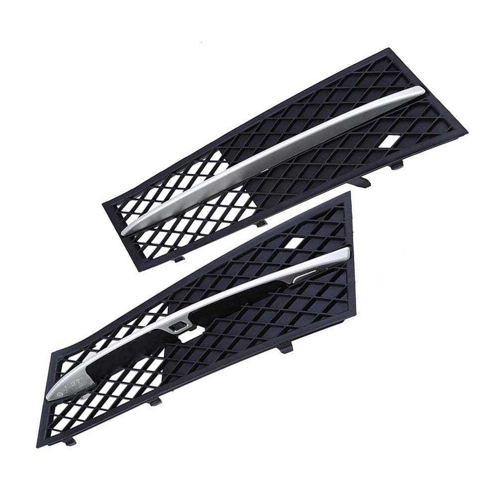 Pair Front Lower Bumper Grille Fairing for BMW 5 Series F10 F11 (2010–2013)