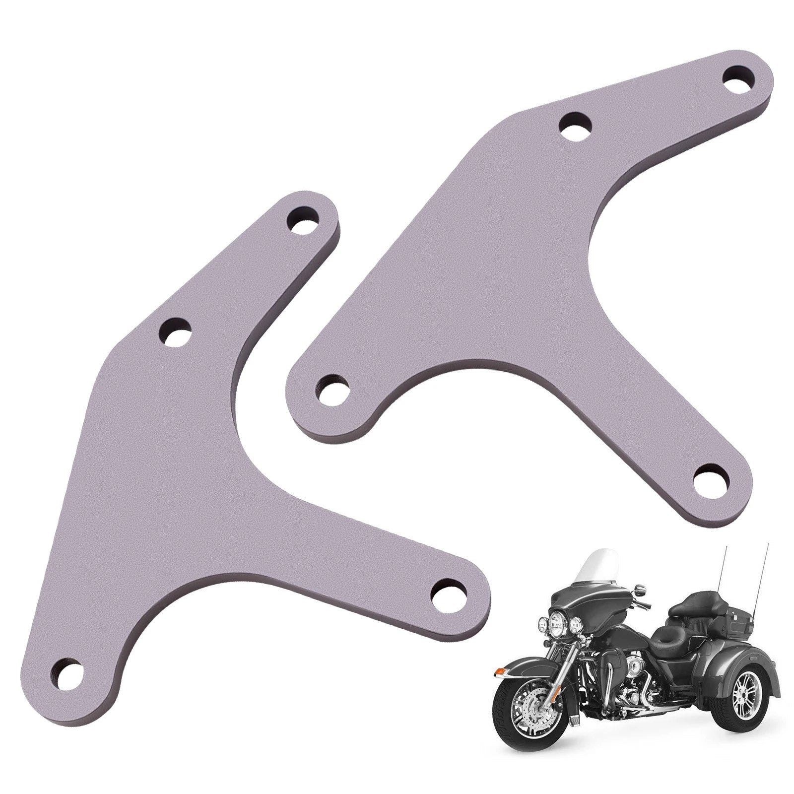 1.5" Lift Leveling Bracket Kit for Harley Davidson Trike Tri Glide (2014-2023)