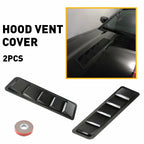 Hood Scoop Air Intake Louvers for