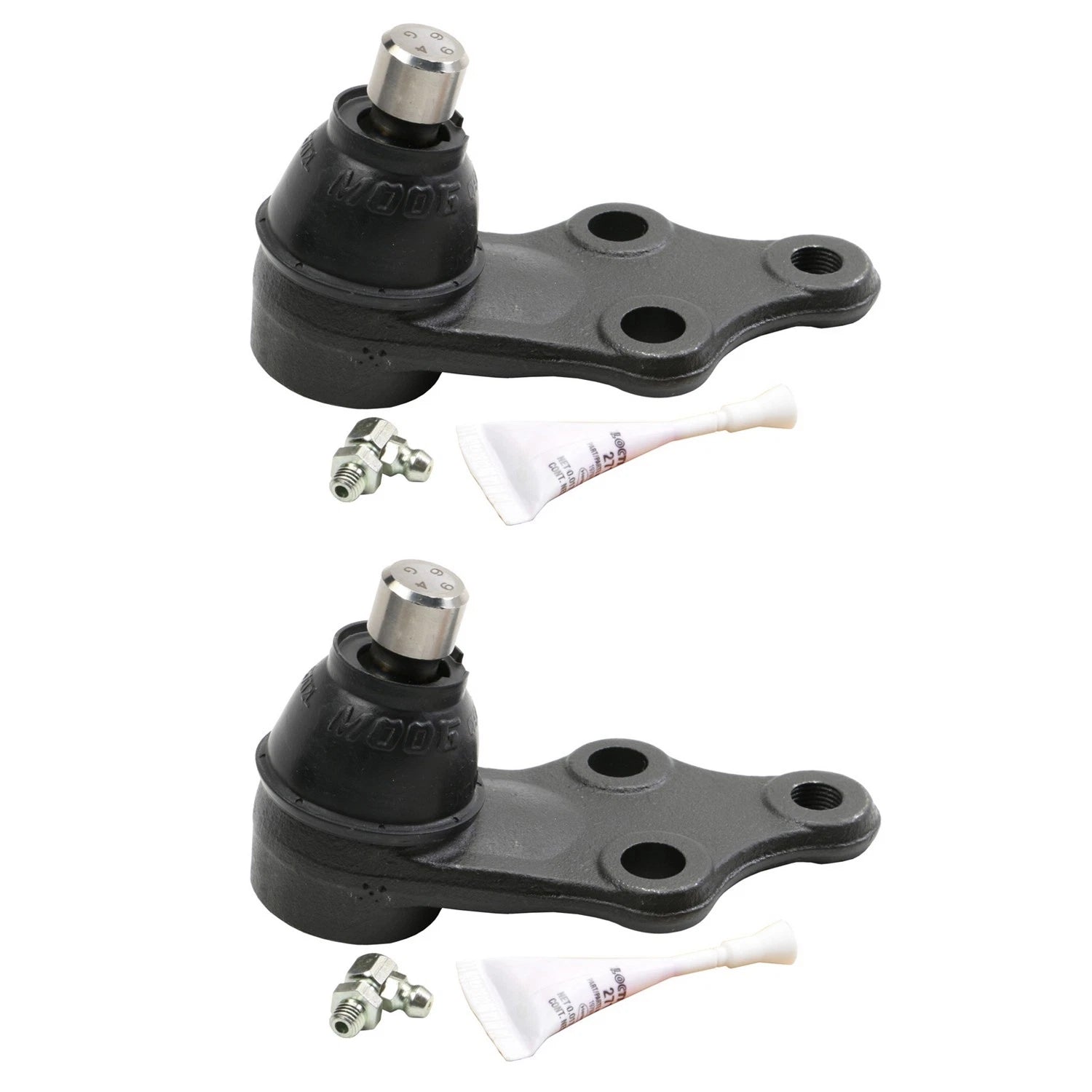 Set of 2 Front Lower Suspension Ball Joints for Hyundai Tucson, Kia Sportage