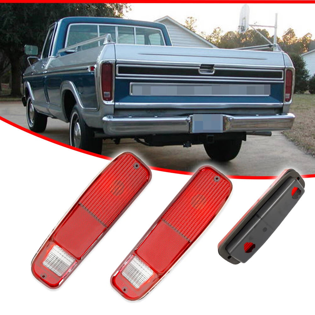Pair Tail Lights for Ford Truck, Bronco (1973–1979)