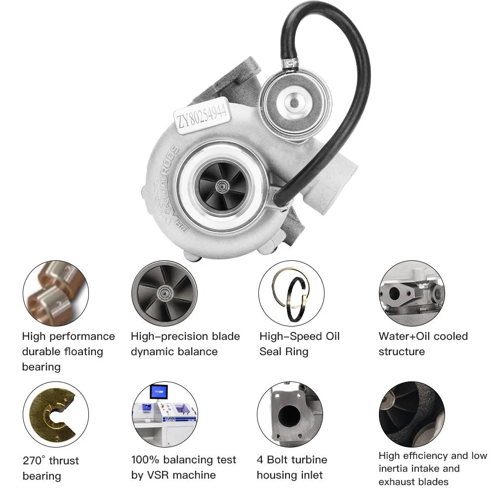 Turbocharger for Saab 9-3 I (2001–2002) 2.0L Turbo B205E/B235E