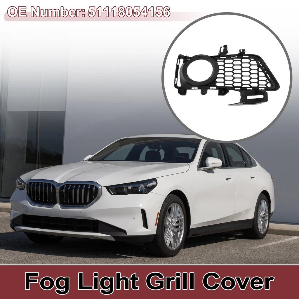 1 Pc Fog Light Grill for BMW 3 Series (2012) No. 51118054156 Black