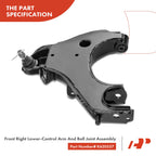 Set of 8 Front Control Arm, Ball Joint & Tie Rod End for Nissan Frontier
