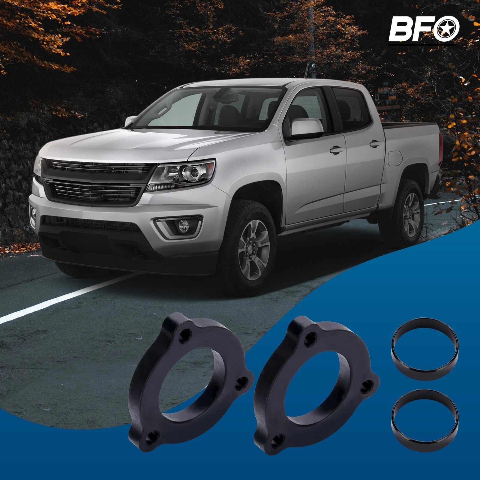 2" Leveling Lift Kit for Chevrolet Colorado (2015–2022) Increased Ground Clearance