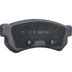 Set of 4 NAO Brake Pads for Suzuki Forenza, Reno (2007–2008)