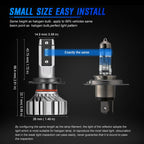 2X H7 LED Headlight Conversion Bulbs 50W 6500K for NOVSIGHT