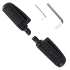Matte Black Foot Pegs for Harley Electra Glide (2014–2023)