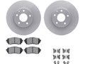 Front Brake Pad and Rotor Kit for Mazda 6 (2016–2017) XG841MK