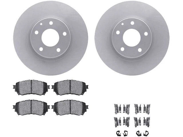 Front Brake Pad and Rotor Kit for Mazda 6 (2016–2017) XG841MK