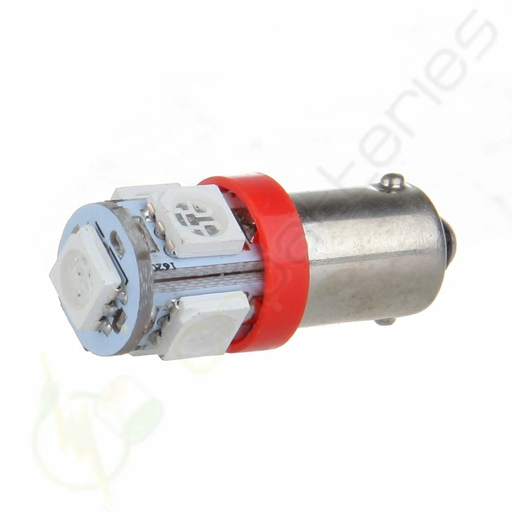 2X LED Wedge Side Light Bulb for Ford BA9S H6W (12V)