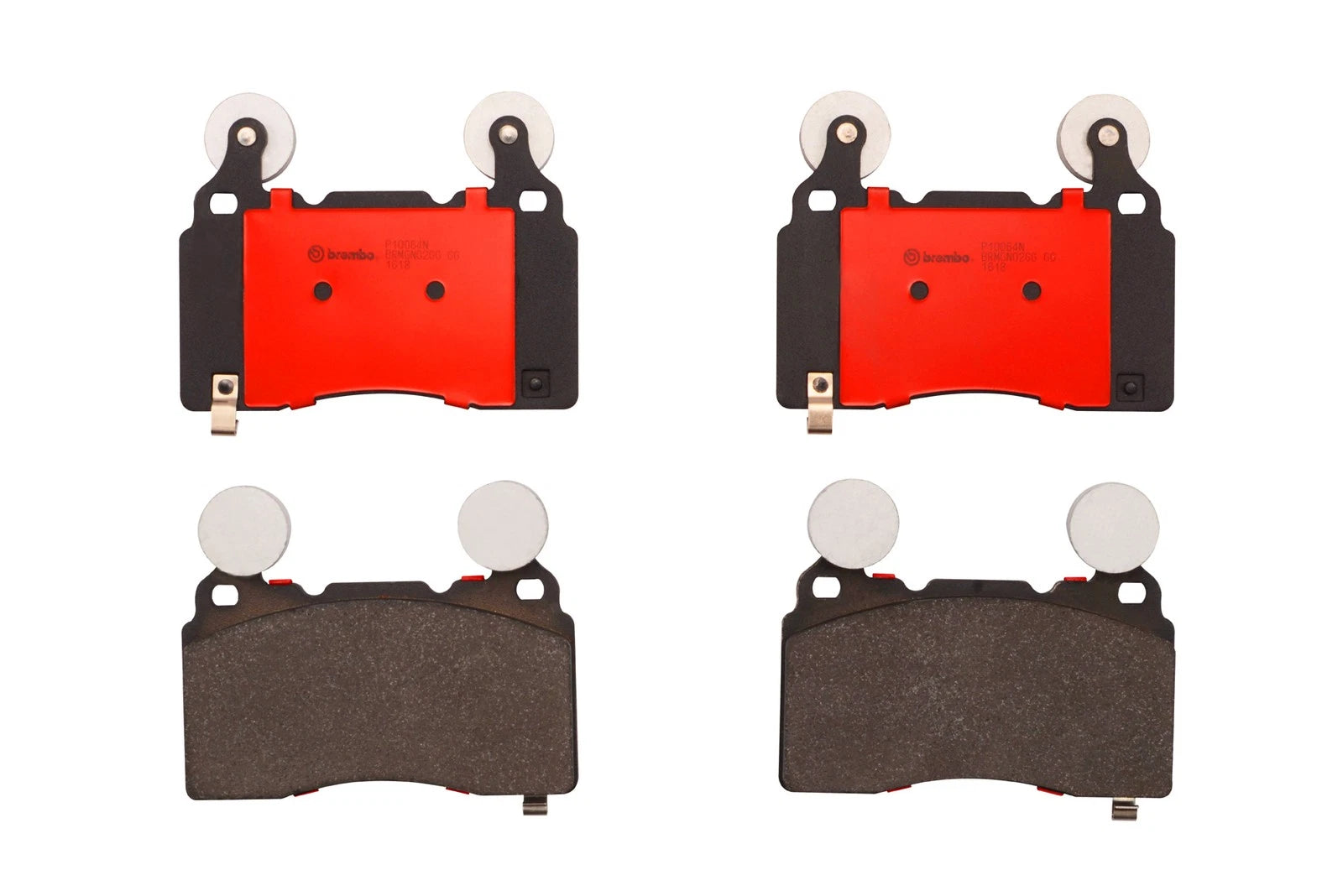 Set of 4 Brembo Front Ceramic Brake Pads for Cadillac CT6 CTS XTS Chevrolet Camaro SS