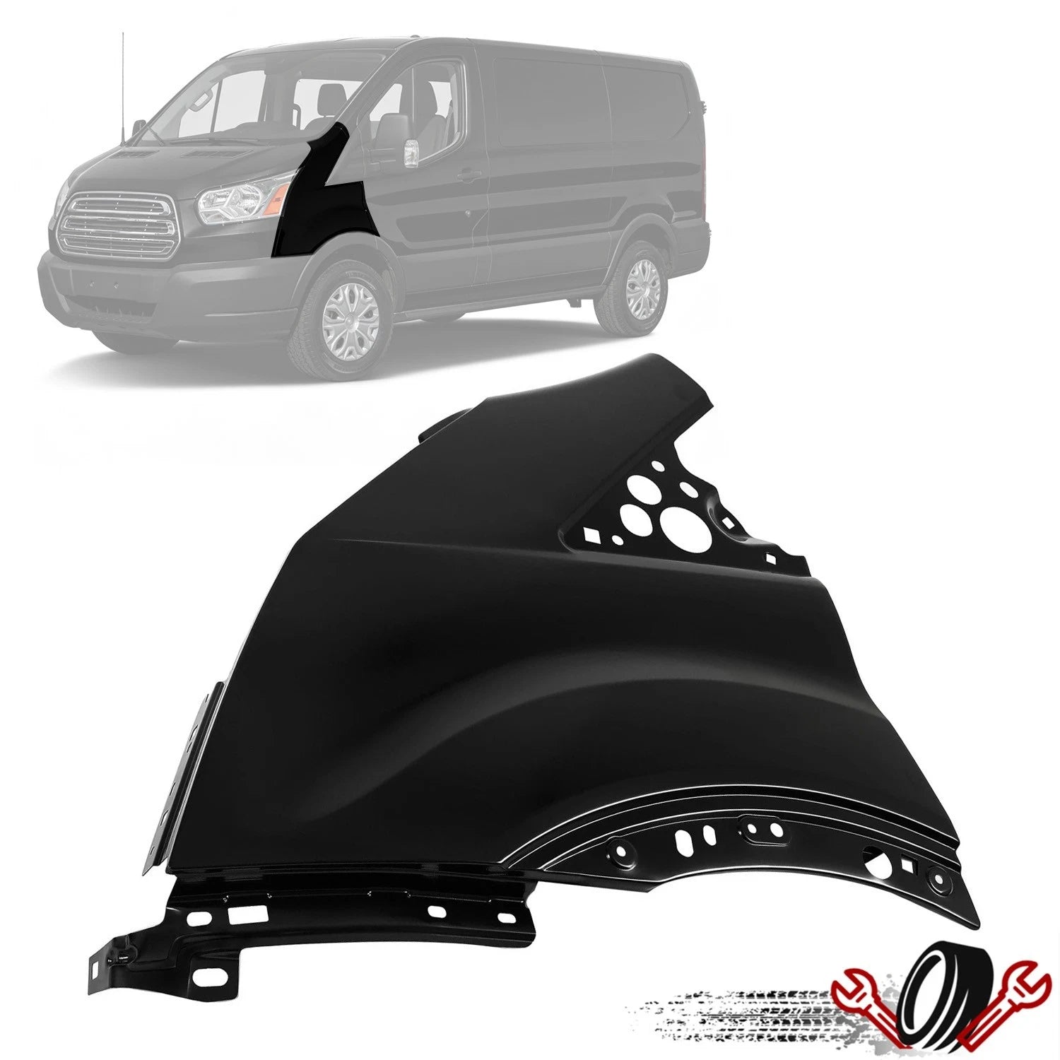 Left Front Fender Panel for Ford Transit (2015–2024)