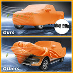 Waterproof Car Cover for Ford Ranger (210D-PU, Orange, All Weather)