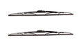 Set of 2 Valeo 24" Traditional Titanium Windshield Wiper Blades for