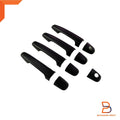 Matte Black Door Handle Cover Trim for Mitsubishi Triton Ute, Pajero Sport (05-23)