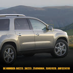 Exterior Mirror Glass w/Backing Plate for Acadia Outlook Traverse (2007–2017)
