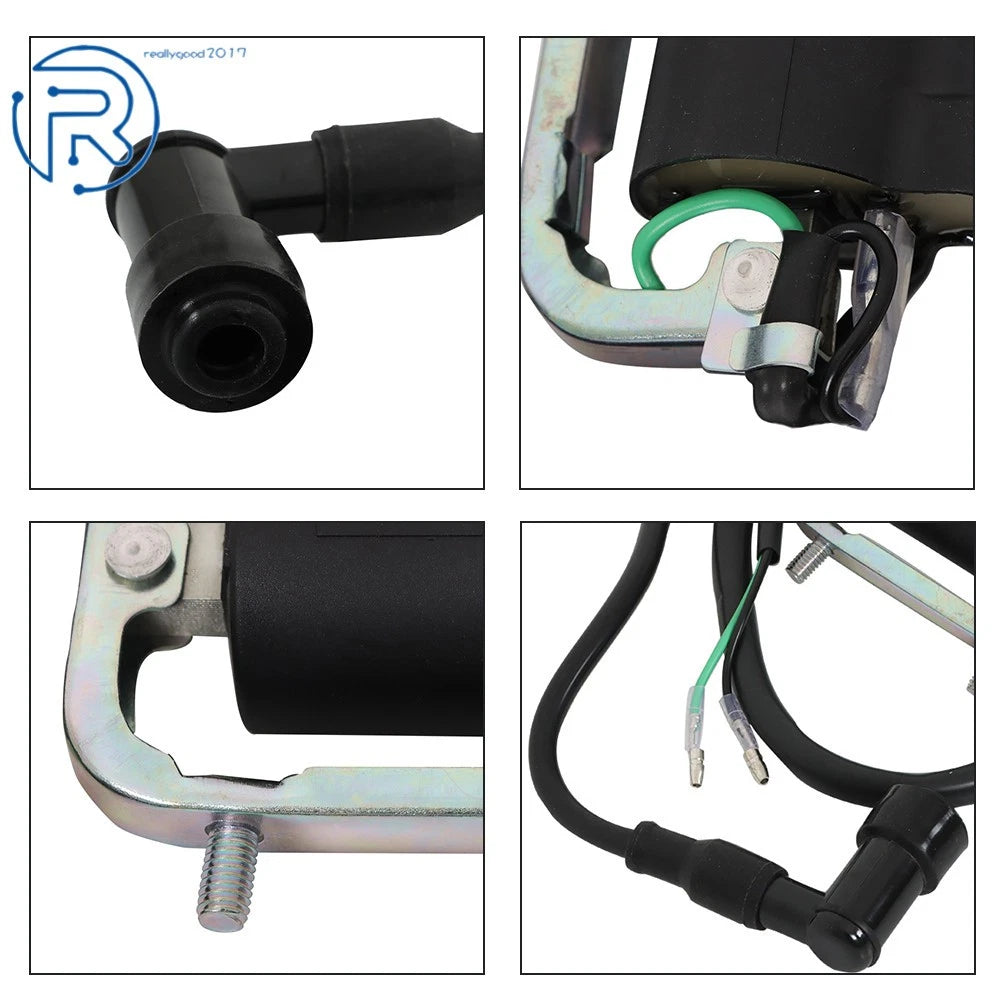 Ignition Coil with Spark Plug Cap for Honda CT70 Trail (1969-1982)