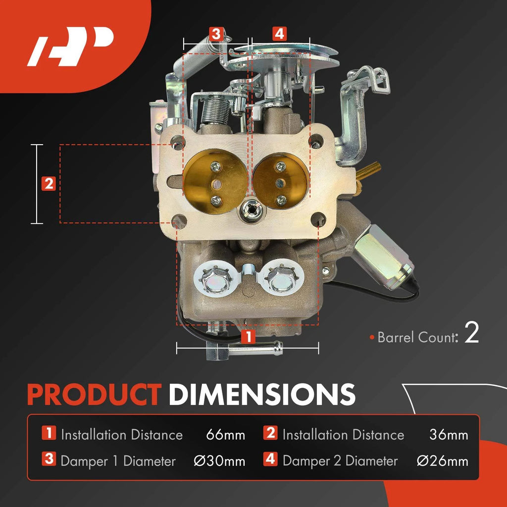 2 Barrel Carburetor for Nissan B210 (1975-1978)