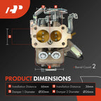 2 Barrel Carburetor for Nissan B210 (1975-1978)