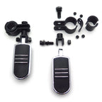 1 Pair Foot Pegs for Harley Honda Yamaha (1", 1-1/4", 25mm, 32mm)