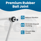 Front Upper Control Arm Set for Jaguar XJ (2011-2019) w/Ball Joint