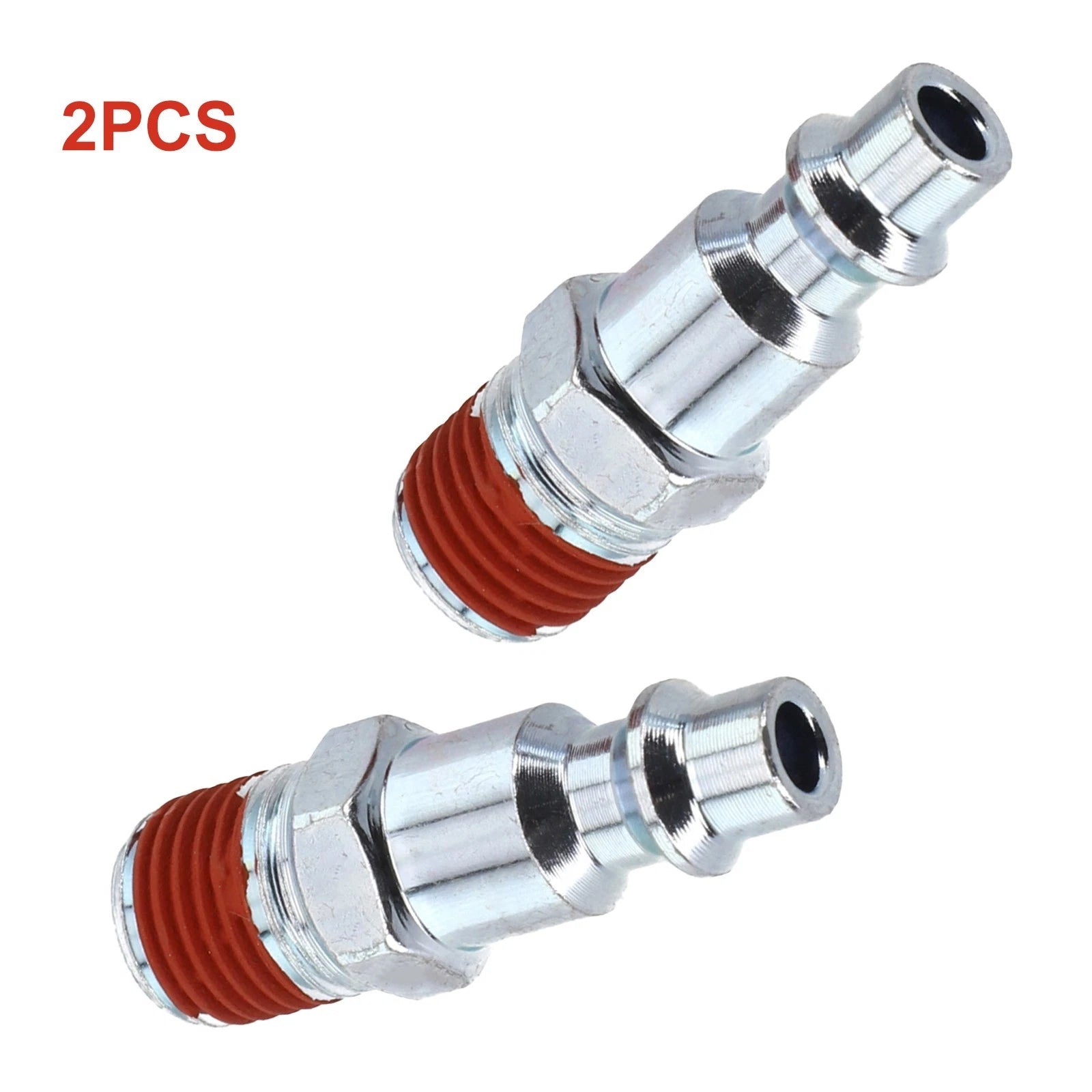 2X 14 Inch NPT Male Air Line Fitting Hose Connector Quick Release