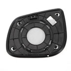 Right Side White Mirror Glass w/ Back for KIA Picanto (2012–2020)