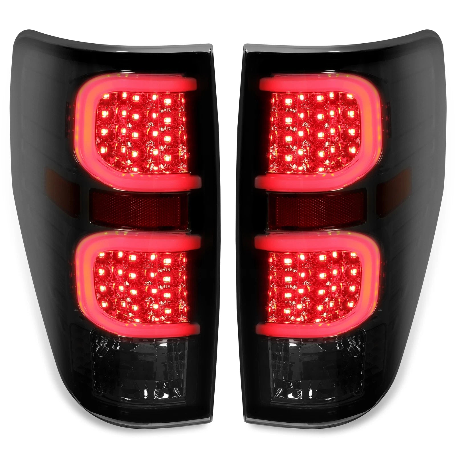 Smoke Black LED Tail Lights for Ford F150 (2009–2014) - Driver & Passenger
