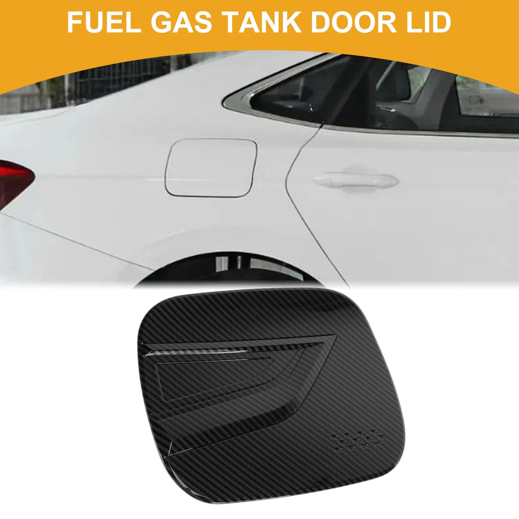Fuel Tank Door Cap for Lexus NX (2022–2025) Carbon Fiber Black