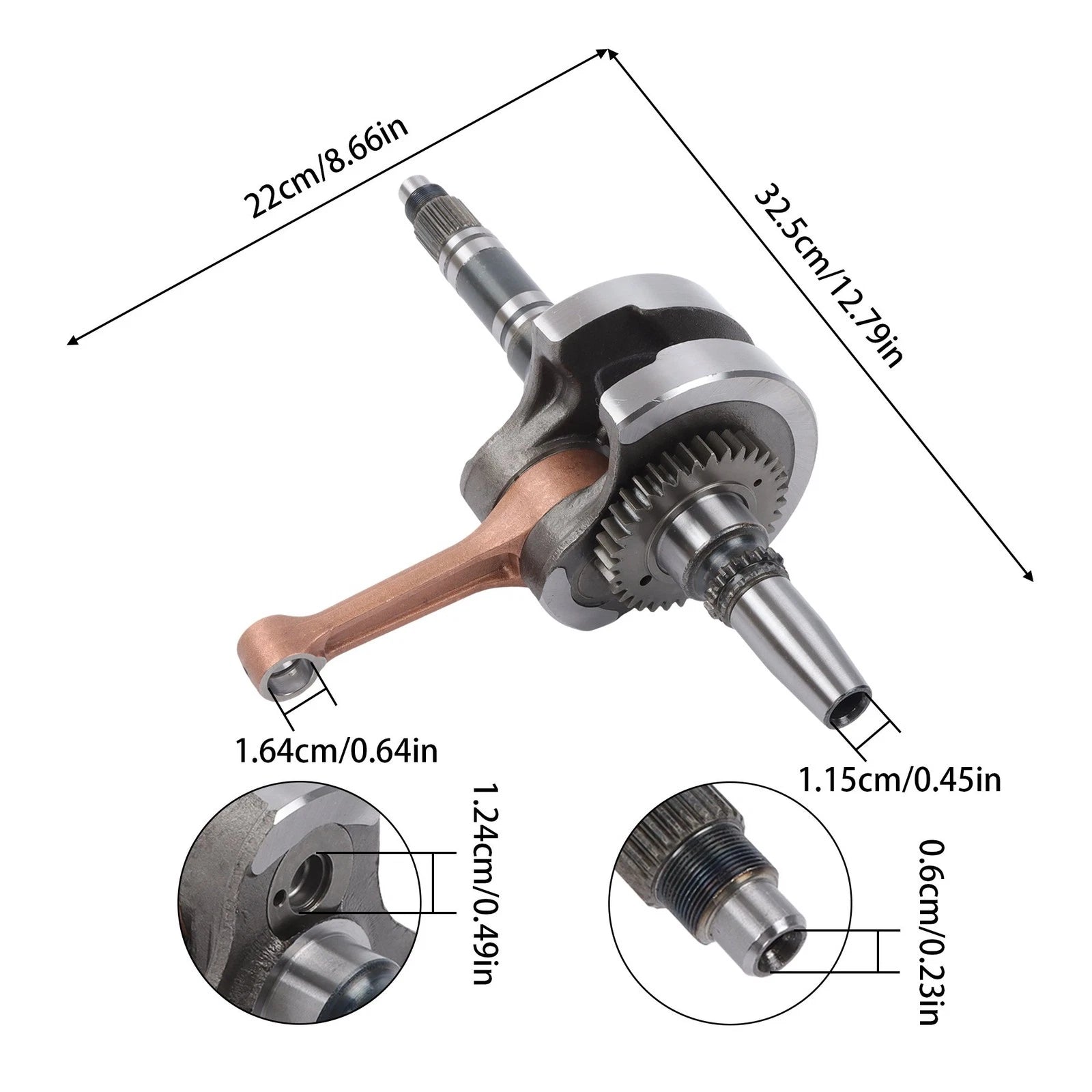 Crankshaft for Honda TRX 350 FM (2000-2006)