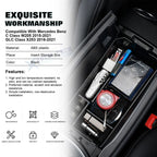 Centre Console Secondary Storage Box Organizer Tray for Mercedes W205 X253 (2014-2026)