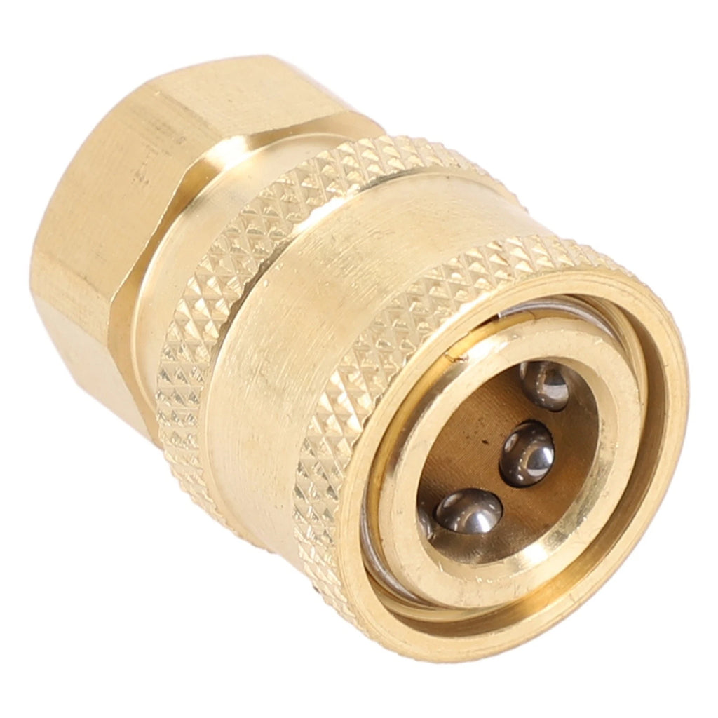 2X Pressure Washer Coupler Brass Fittings 1/4 Inch Quick Connect