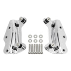 4 Point Docking Hardware Kit for Harley Road Street Glide (2009–2013) Chrome