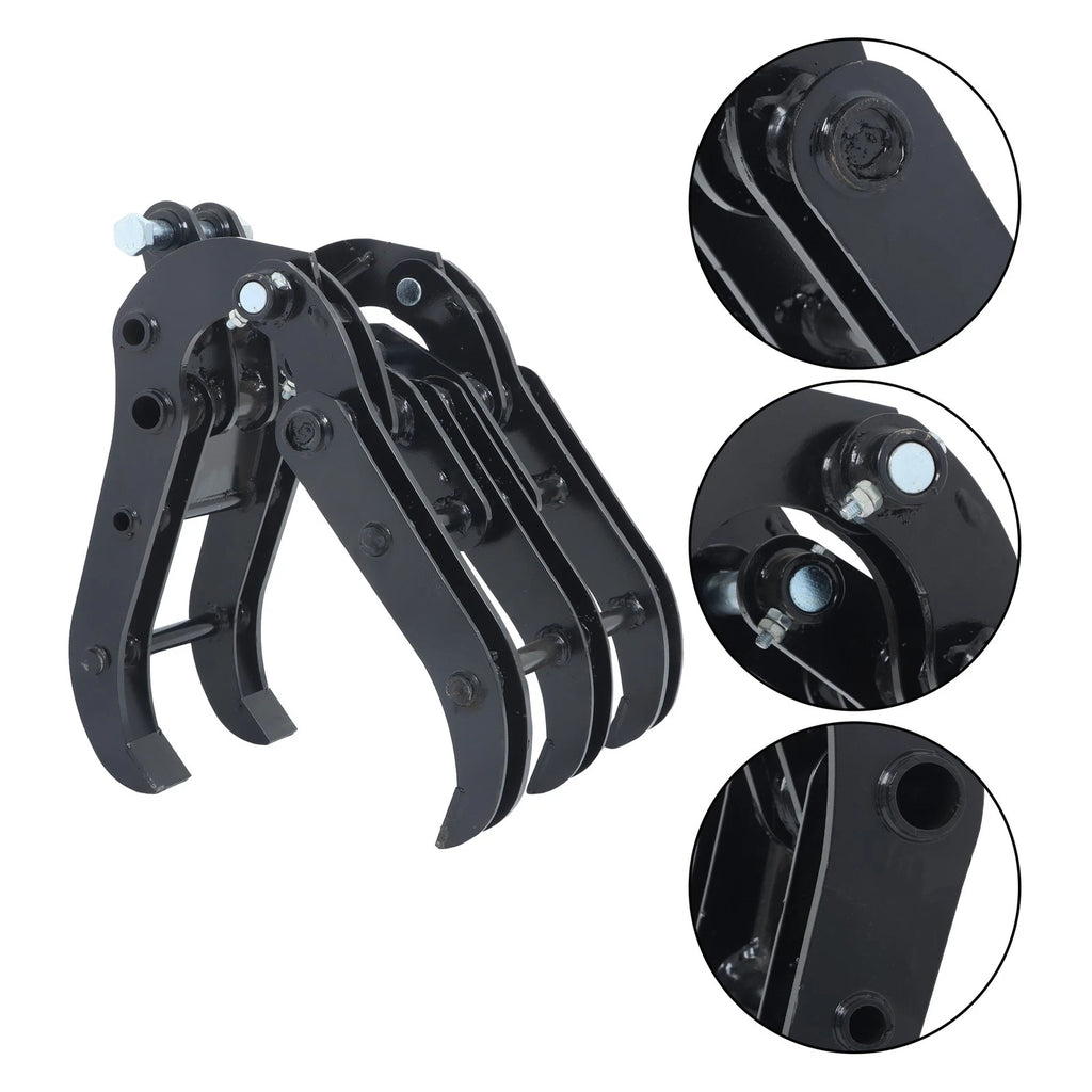 Grapple Wide Opening Grabber Attachment for Mini Excavator