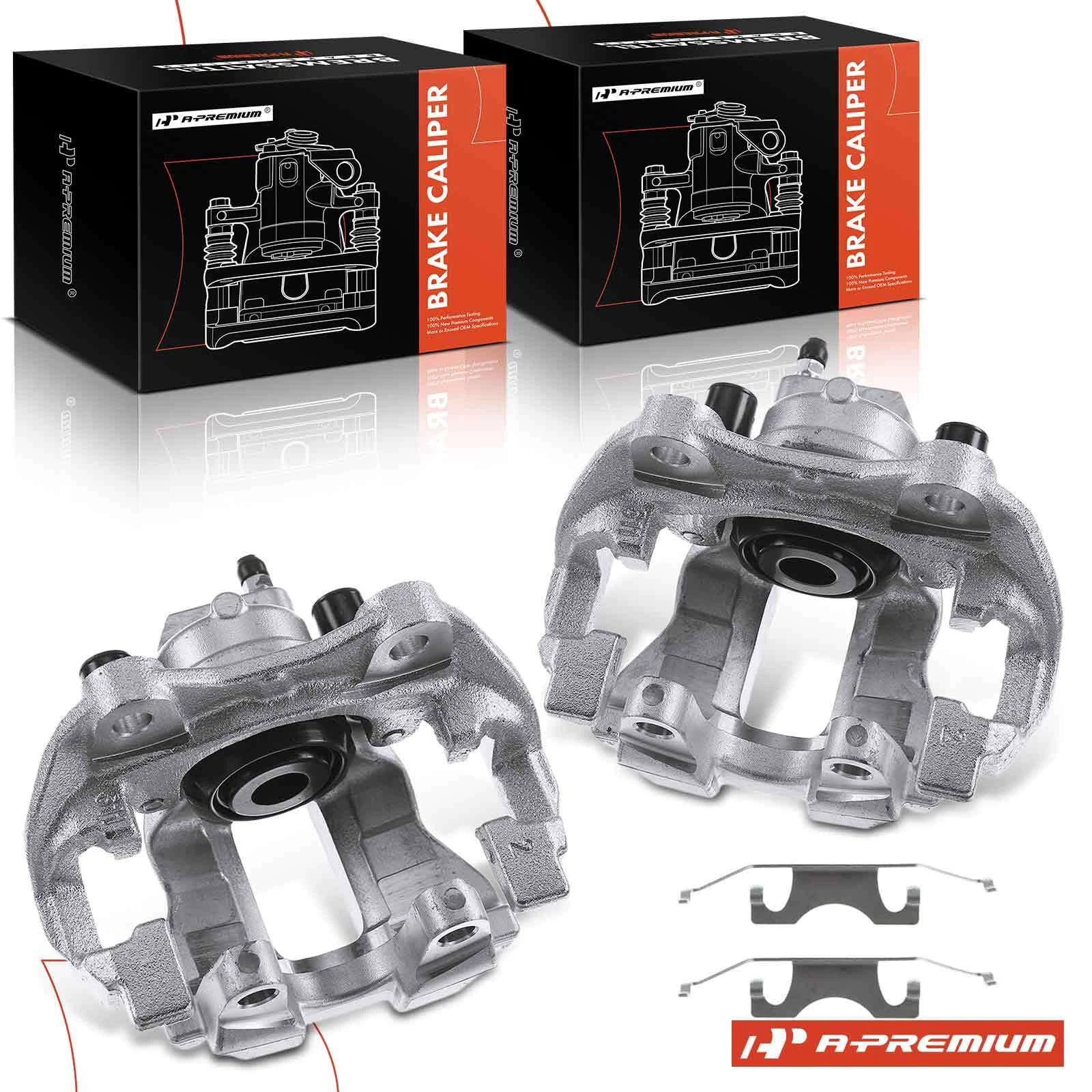 Pair Rear Brake Calipers for Mercedes E320 E350 S350 CLS500 (2004–2006)