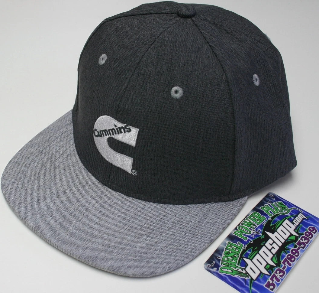 Cummins Trucker Winter Hat for Trucks (Flatbill Snapback Cap)