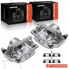 Pair Front Brake Calipers for Honda Civic (2013–2021)